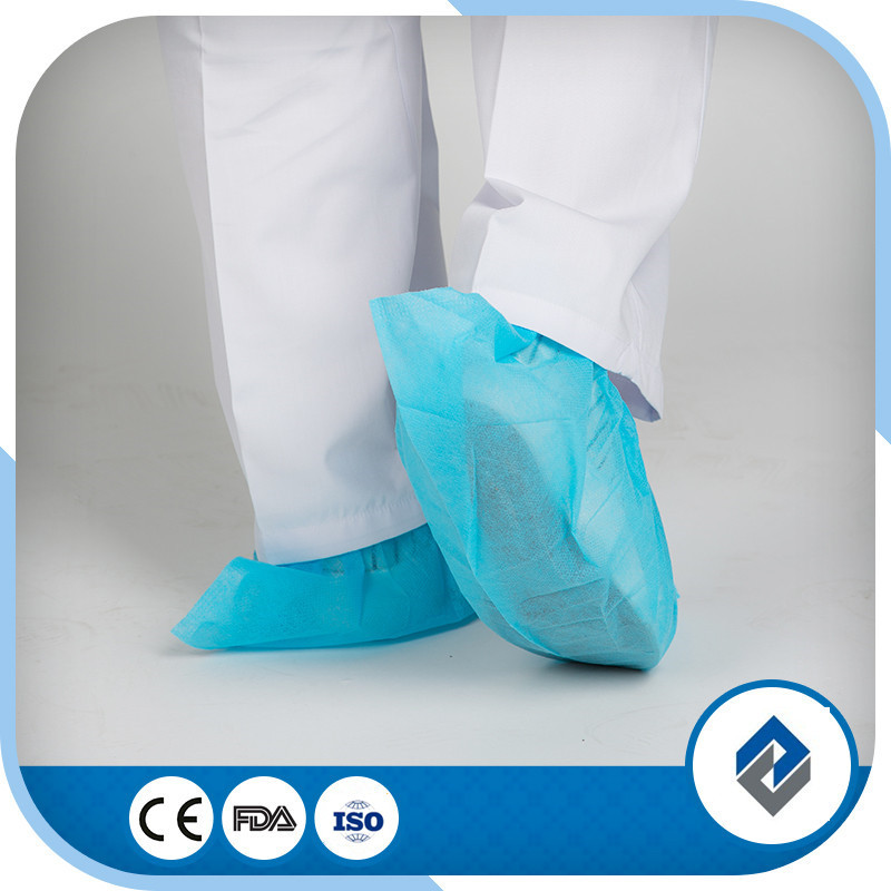 Nonwoven shoe cover